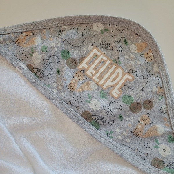 Producto - Toallón con capucha ENTREGA INMEDIATA