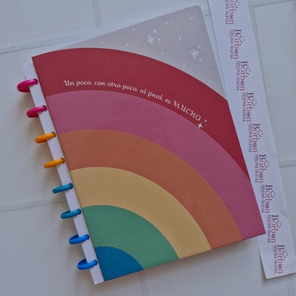Producto - Agenda Perpetua Arcoiris