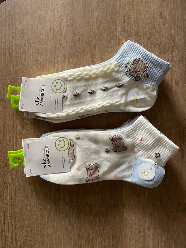 Producto - MEDIAS AMANECER - OSITO PACK X3