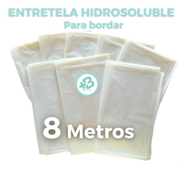 Producto - Entretela Film Hidrosoluble En Agua Bordado Bordar 8 Metros