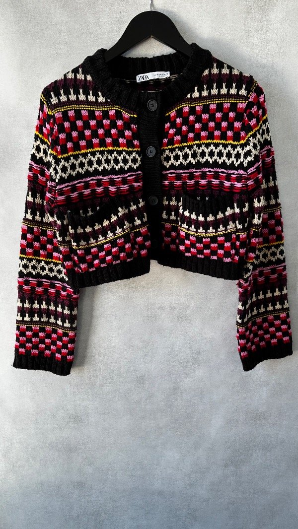 Producto - Cárdigan de punto jacquard Zara - 5