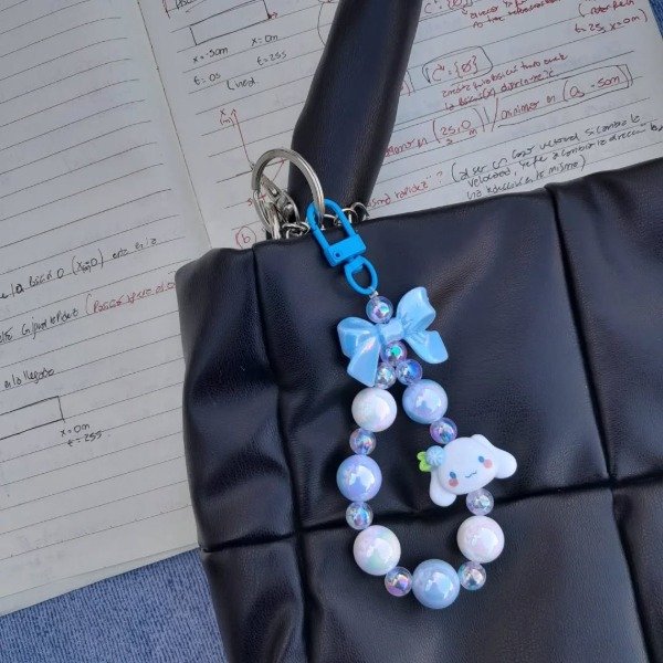 Producto - Llavero pulsera moñito - Cinnamorroll