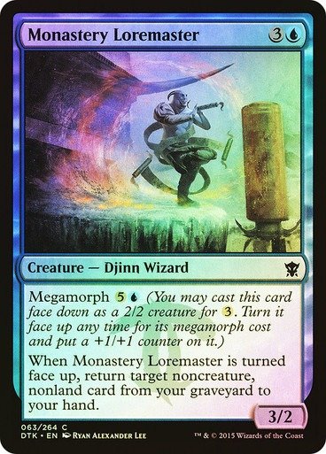 Producto - Monastery Loremaster Foil  Dragons of Tarkir