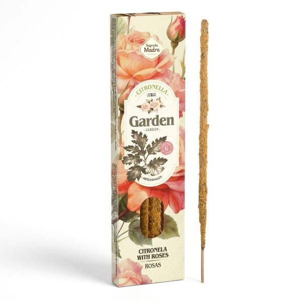 Producto - Sahumerio Garden Citronella Rosas