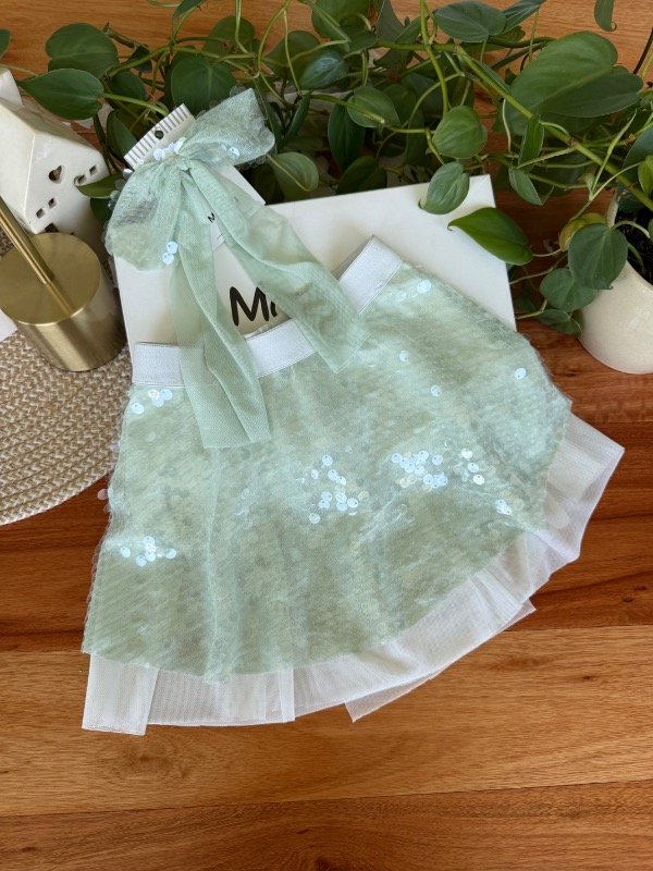 Producto - Pollera Nena Lentejuelas Acua