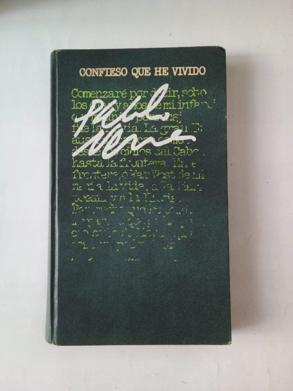 Producto - Confieso que he vivido - Pablo Neruda - Círculo de Lectores 1976 - Tapa dura
