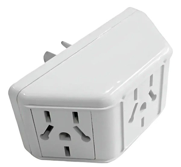 Producto - Adaptador Triple Piramidal 3 Enchufes