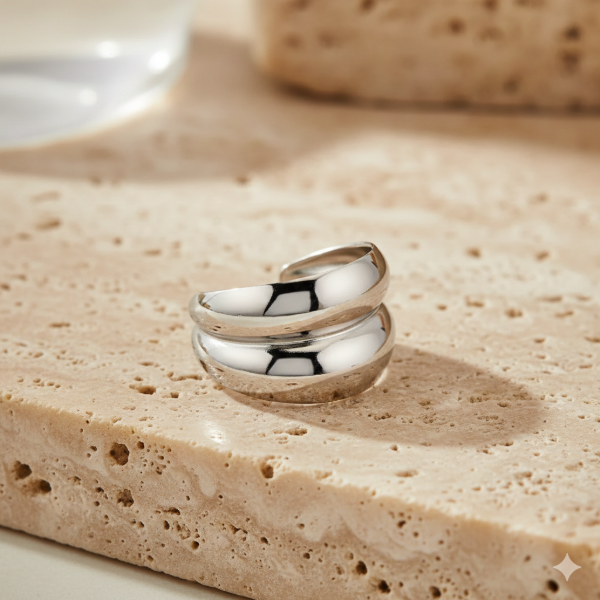 Producto - Anillo Clear Silver