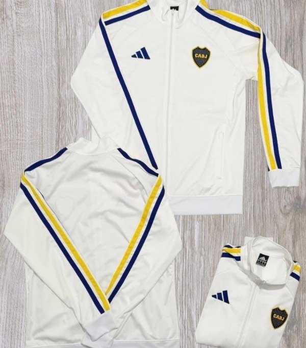 Producto - Campera Blanca Boca Juniors 2026/27