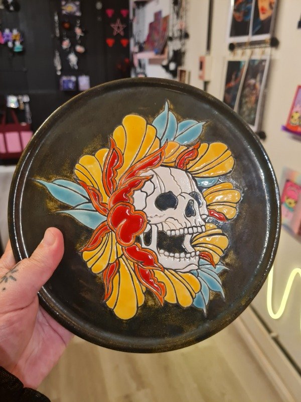 Producto - Plato Calavera