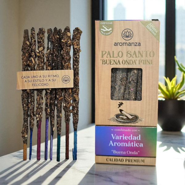 Producto - Mini sahumerios Palo Santo "Buena onda" Aromanza