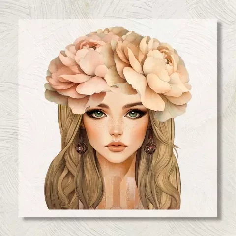 Producto - Transfer 30x30 cm Rostro 013