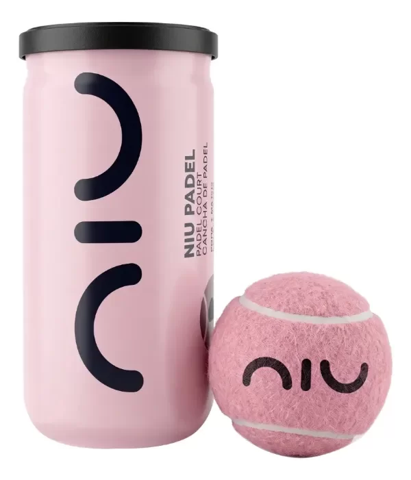 Producto - Tubo de Pelotas Rosas Niu - 0