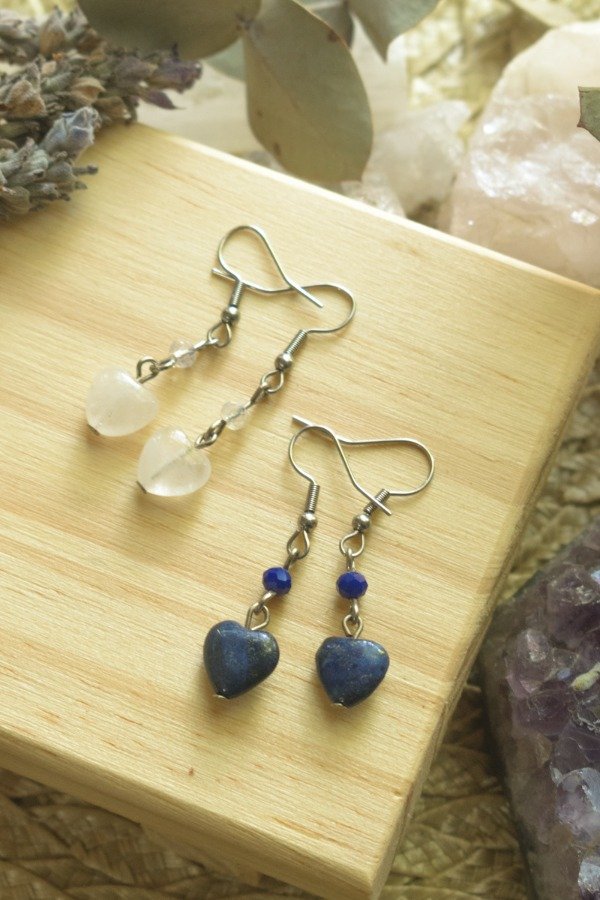 Producto - Aros Largos de Corazón