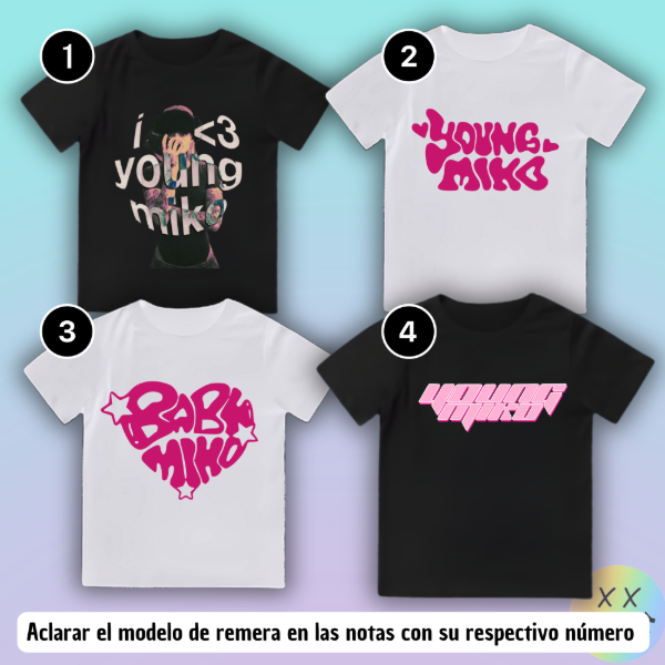 Producto - Baby Tee Young Miko #1