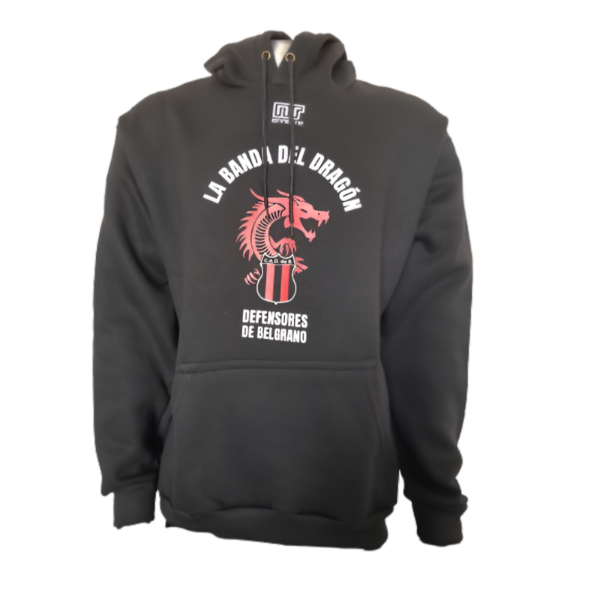 Producto - Buzo negro Canguro Oficial Defensores De Belgrano By Ennerre Nr