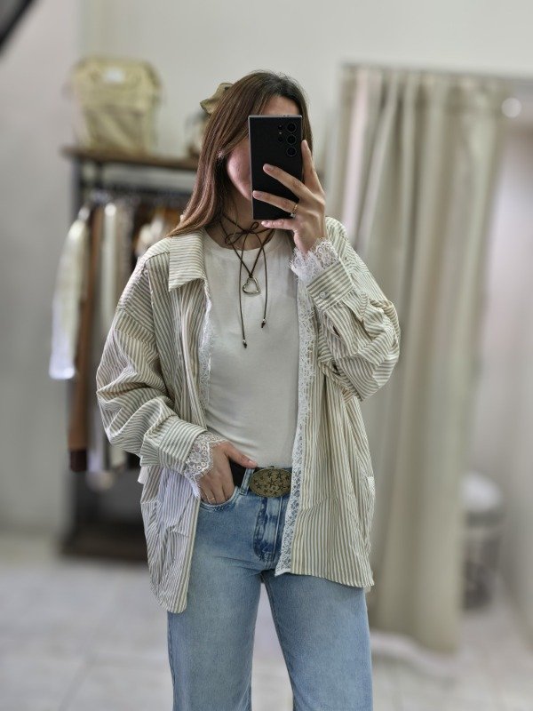Producto - Camisa ELENA beige - 3