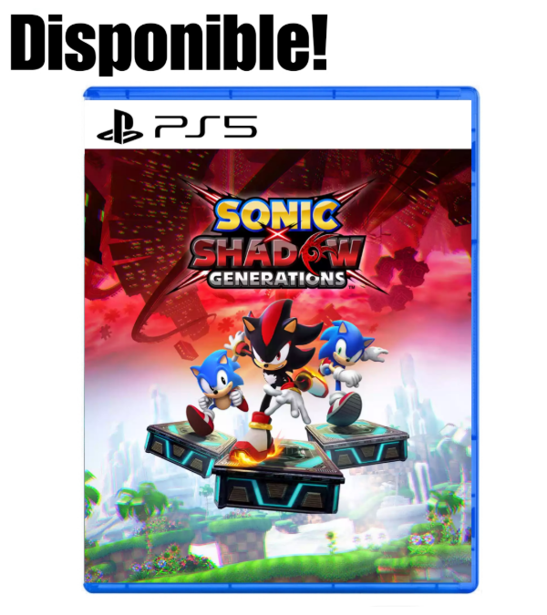 Producto - Sonic Shadow Generations Juego Fisico PlayStation 5