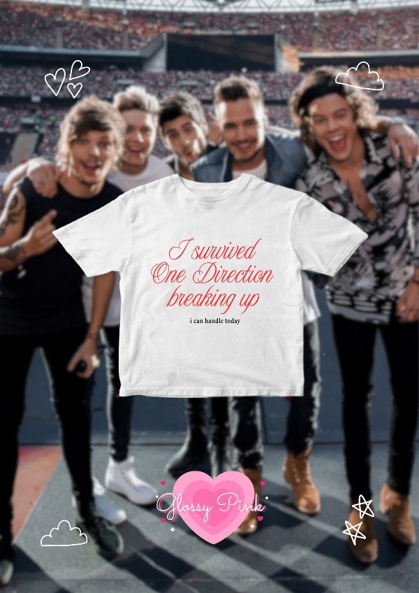 Baby Tee I Survived One Direction Breaking Up