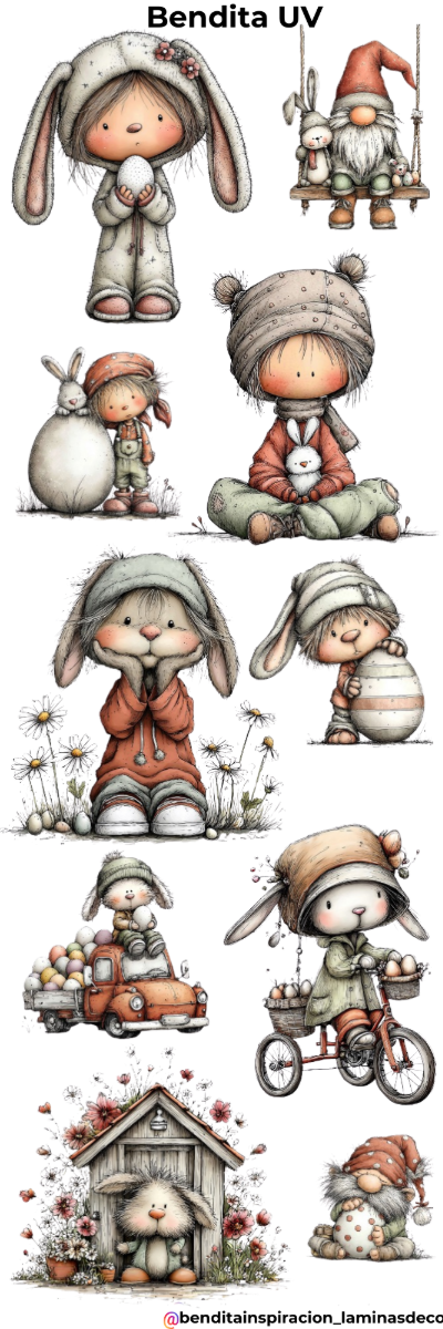 Producto - Bendita UV Conejitos Pascua