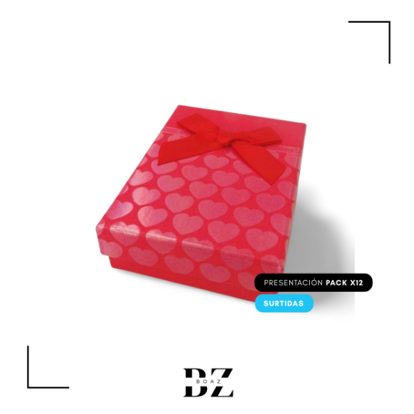 Producto - ESTUCHE REGALO X 12 PCS 7X9 CM CON MOÑO C.SURTIDO - 2033-3 - 1