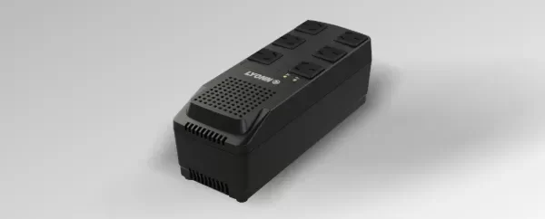 Producto - ESTABILIZADOR DE TENSION AUTOMATICO LYONN TCA-1200NV 800W INTERRUP 6 TOMAS 1 USB