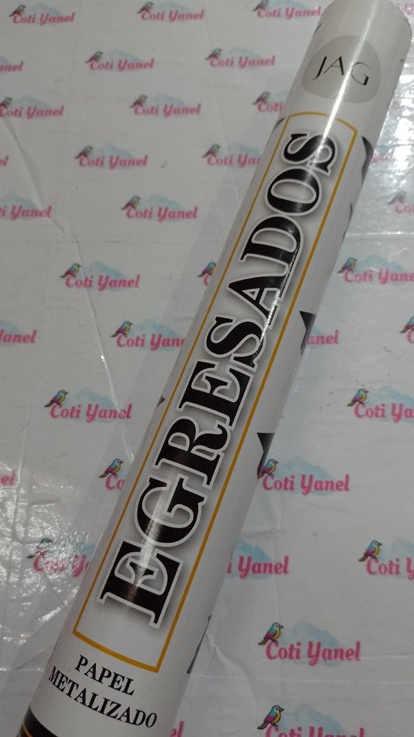 Producto - Cañón lanza papel -EGRESADOS- 40cm