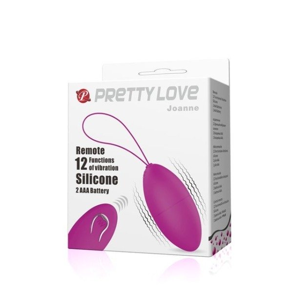 Producto - Vibrador Huevo Joanne 12 Funciones Inalambrico