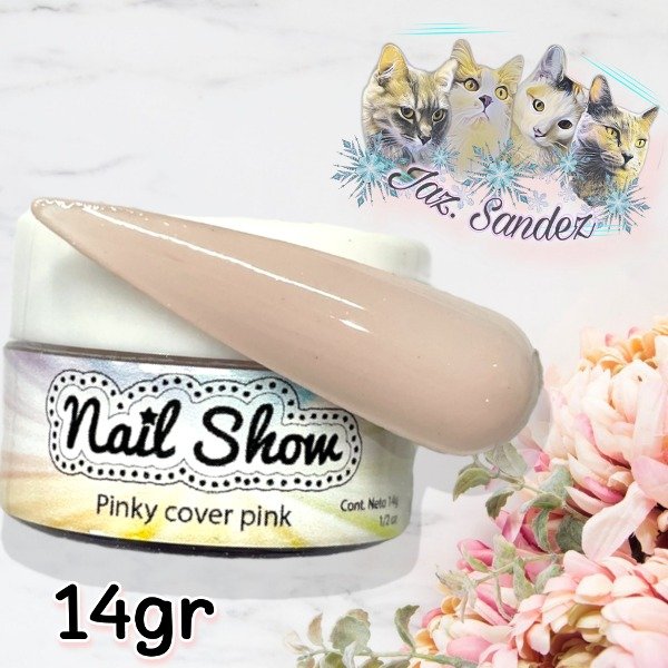 Producto - POLIMERO NAILSHOW 14GR PINKY COVER PINK