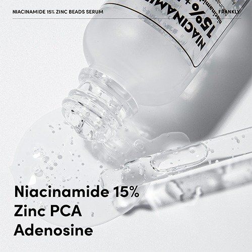 Producto - FRANKLY Niacinamide 15xciento + Zinc Beads Serum 30ml - 2