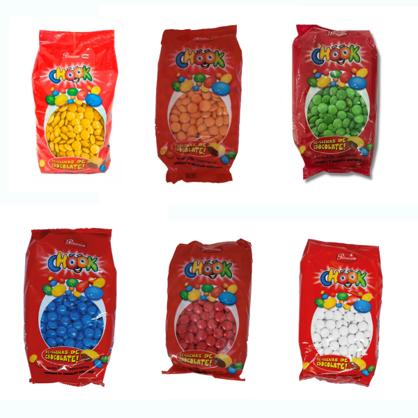 Producto - Lentejas de Chocolate x Color x 500 gr