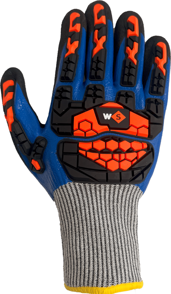 Producto - Guante anticorte, Tejido HPPE, doble baño de nitrilo, anti-impacto - H5101TPR WS