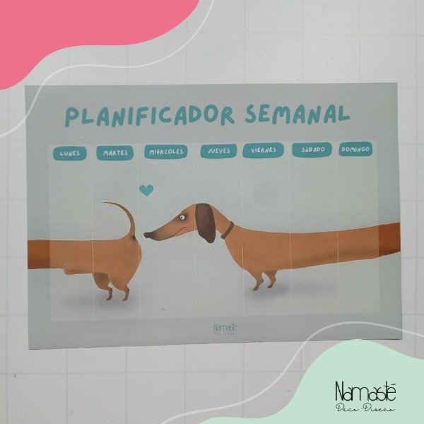 Producto - Planificador infantil a4 Salchicha