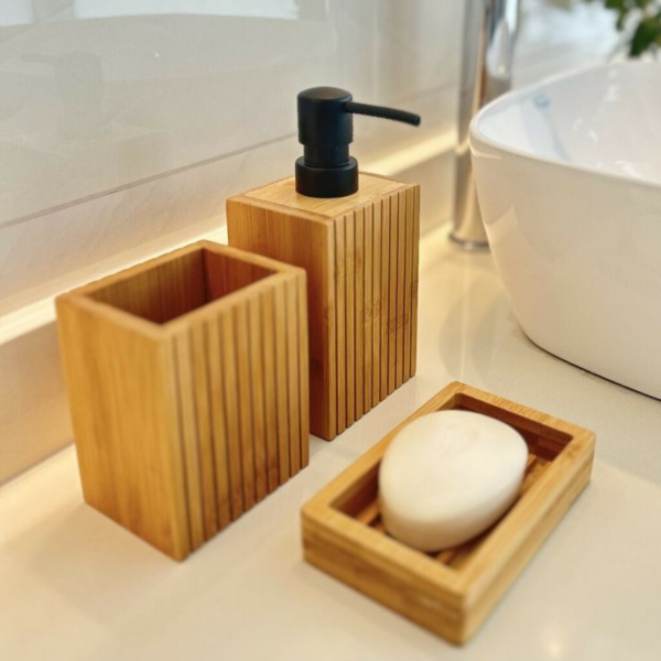 Producto - Set x 3 Baño Madera
