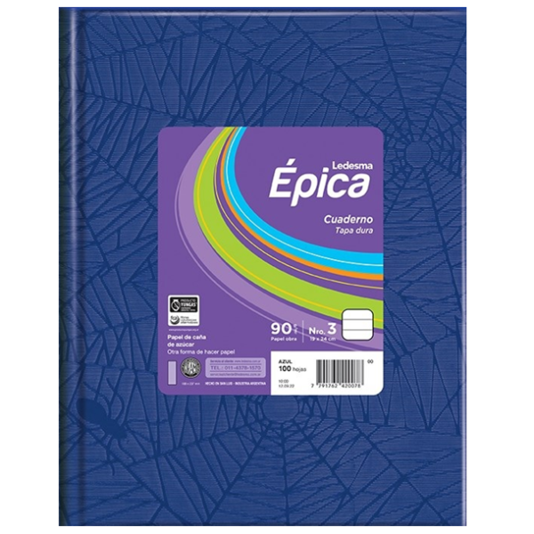 Producto - Épica - Cuaderno N 3 (ABC)
