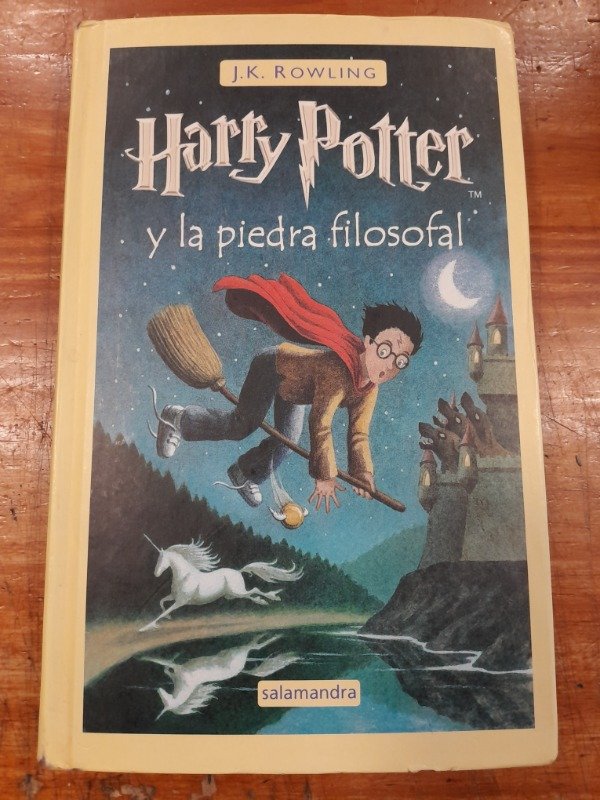 Producto - Harry Potter y la Piedra Filosofal N 1 Salamandra 2004 tapa Dura- J K Rowling