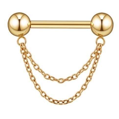 Producto - Pezonera cadena gold