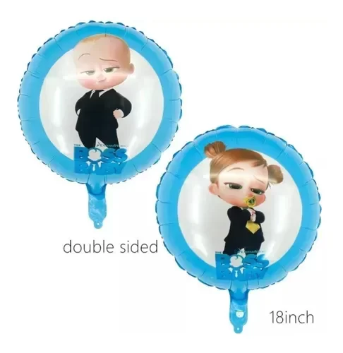 Producto - Globo jefe en pañales 45 cm circulo