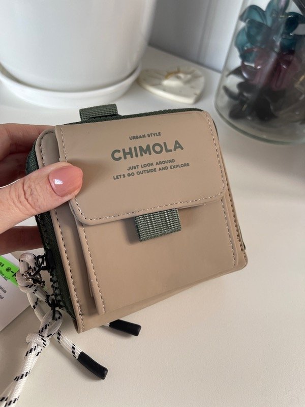 Producto - Billetera Chimola tonos verdes