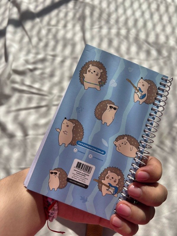 Producto - Libretita beek erizo