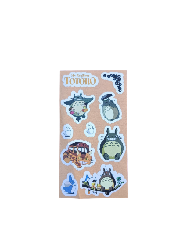 Producto - PLANCHA STICKERS - TOTORO