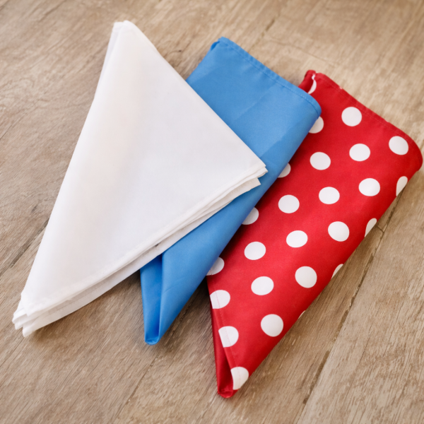 Producto - Pañuelos Patrios Celeste y Blanco x1u
