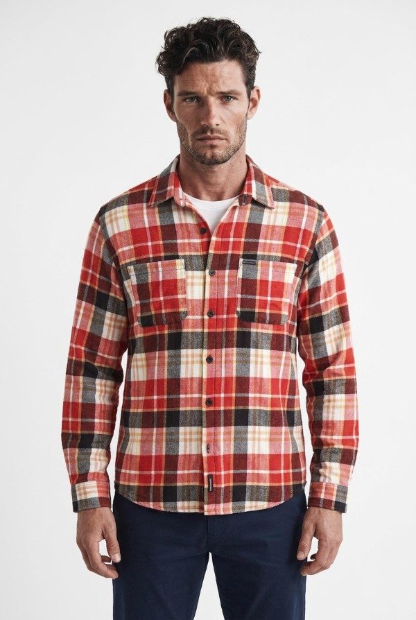 Producto - CAMISA M/LARGA C BRUJO CUADROS - 0