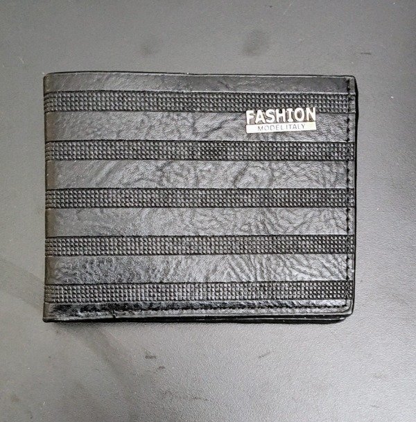 Producto - Billetera Negra Interior tarjetero, billetes