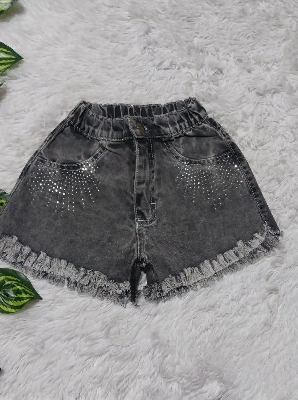 Producto - SHORT JEAN FLECOS STRASS