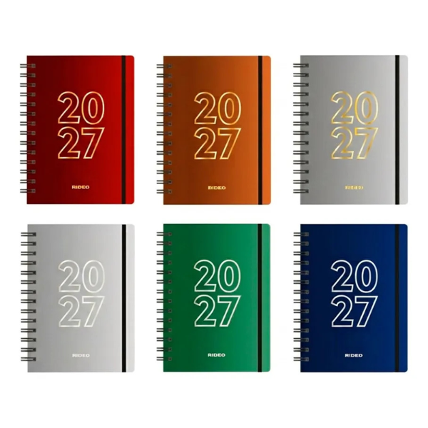 Producto - Agenda 2027 N6 Semanal Rideo Metal