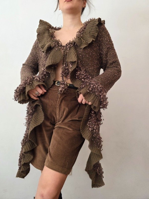 Producto - Saco Marron Vuelos - 4