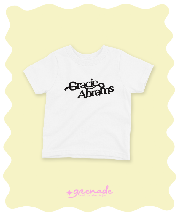 Producto - Baby tee "Gracie Abrams"