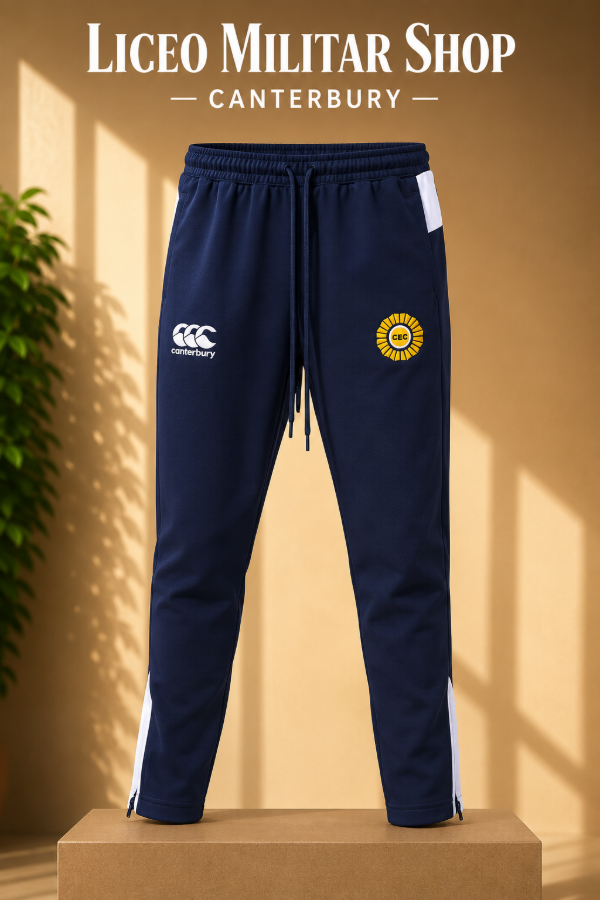 Producto - Pantalon Jogging Azul y Blanco Mujer