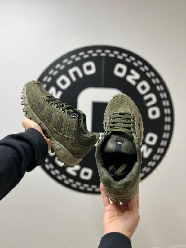 Producto - ZAPATILLAS PARA TREKKING del 34 al 45 VERDE OLIVA 320